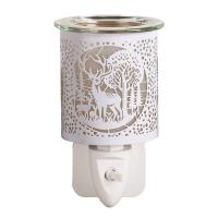 Aroma White & Gold Deer Family Plug In Wax Melt Warmer Extra Image 1 Preview